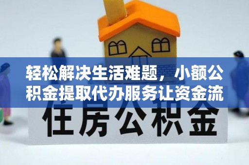 虾峙轻松解决生活难题，小额公积金提取代办服务让资金流动更便捷