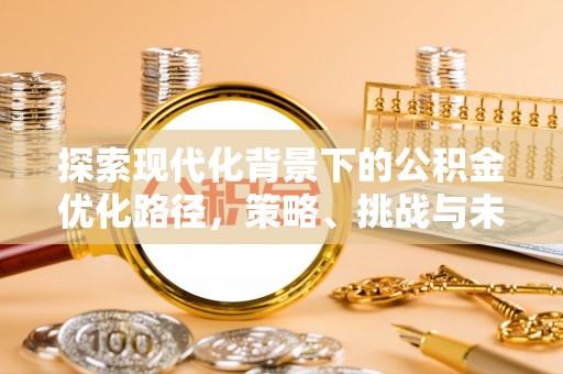 虾峙探索现代化背景下的公积金优化路径，策略、挑战与未来展望