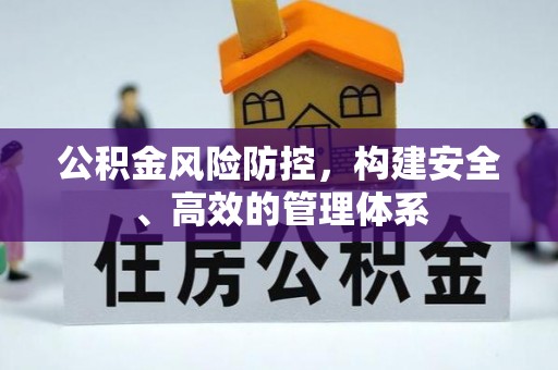 虾峙公积金风险防控，构建安全、高效的管理体系