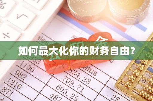 虾峙如何最大化你的财务自由？