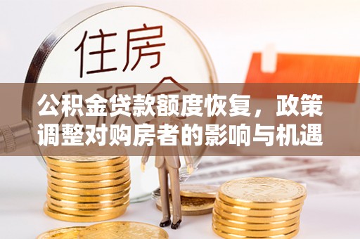 虾峙公积金贷款额度恢复，政策调整对购房者的影响与机遇