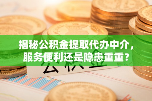 虾峙揭秘公积金提取代办中介，服务便利还是隐患重重？