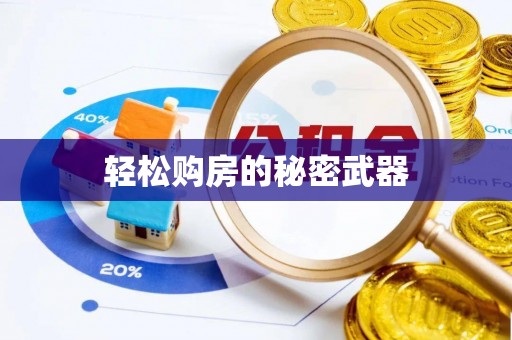 虾峙轻松购房的秘密武器