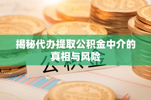 虾峙揭秘代办提取公积金中介的真相与风险