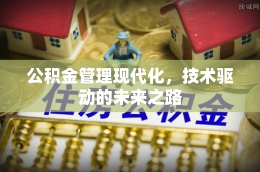 虾峙公积金管理现代化，技术驱动的未来之路
